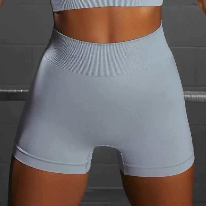 Seamless Knitted Sports Underwear Set – Supportive, Sculpting & Effortless