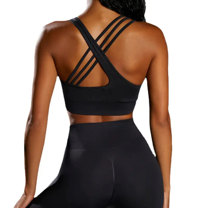 Seamless Knitted Sports Underwear Set – Supportive, Sculpting & Effortless