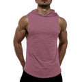PowerFlex™ Men’s Sleeveless Hooded Muscle Gym Shirt