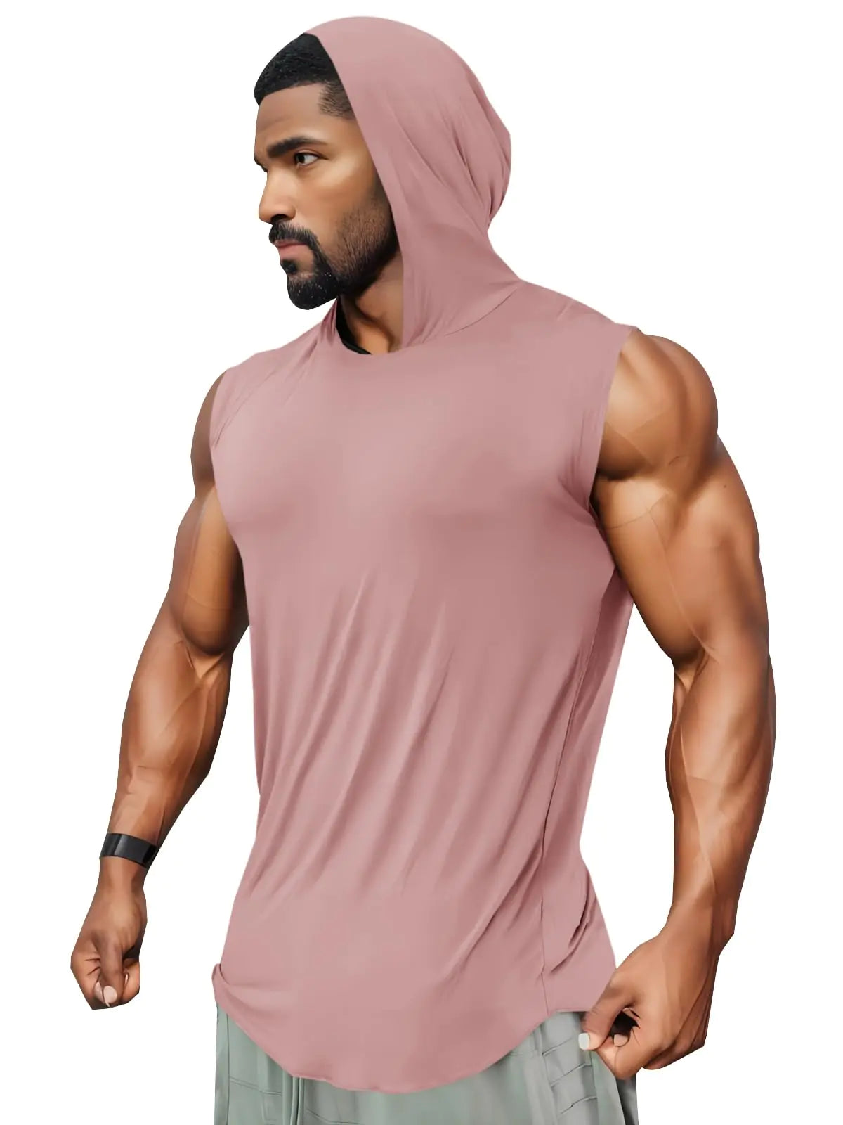 IronEdge Men’s Hooded Muscle Tank