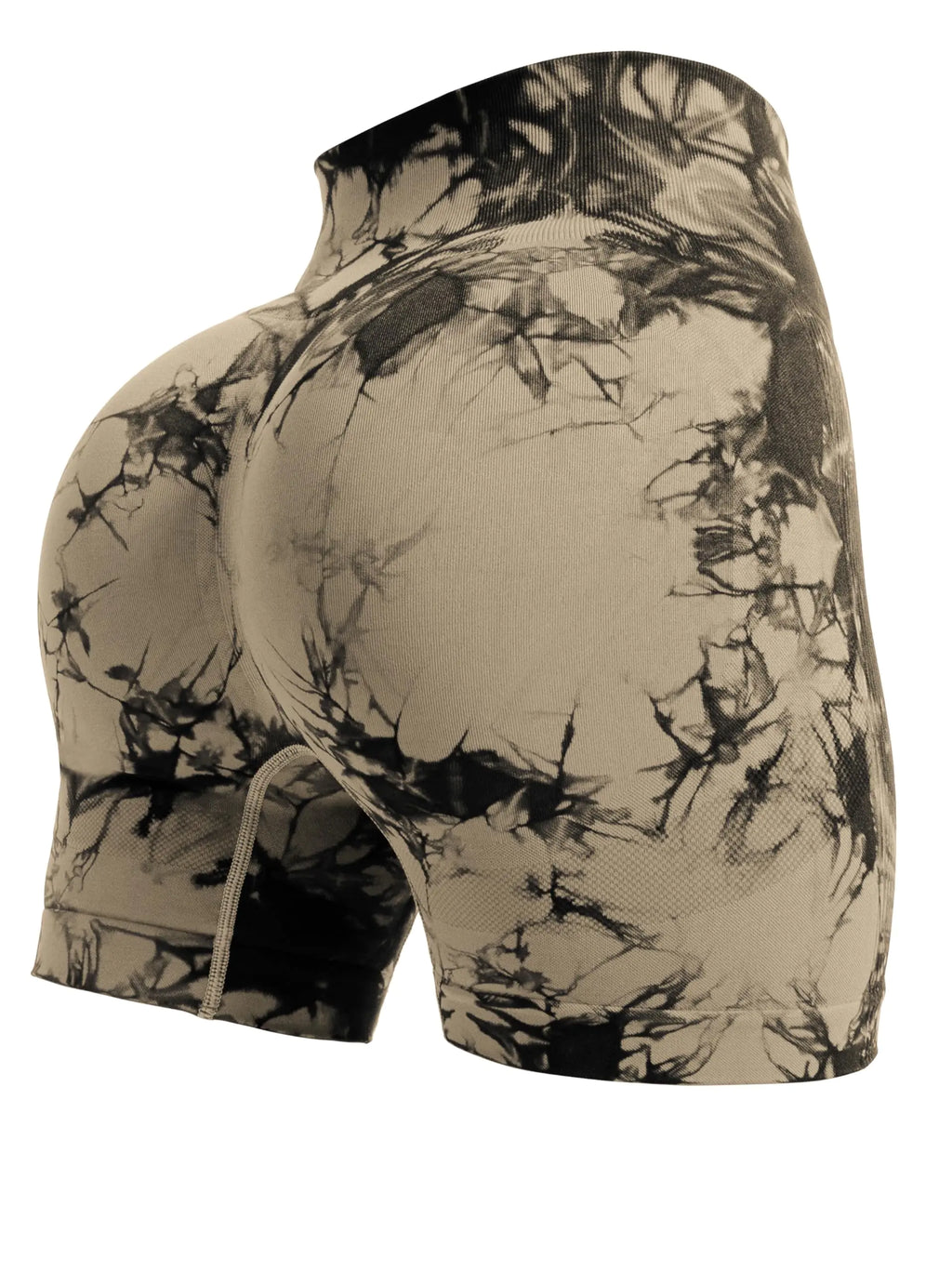 Tie-Dye Yoga Shorts