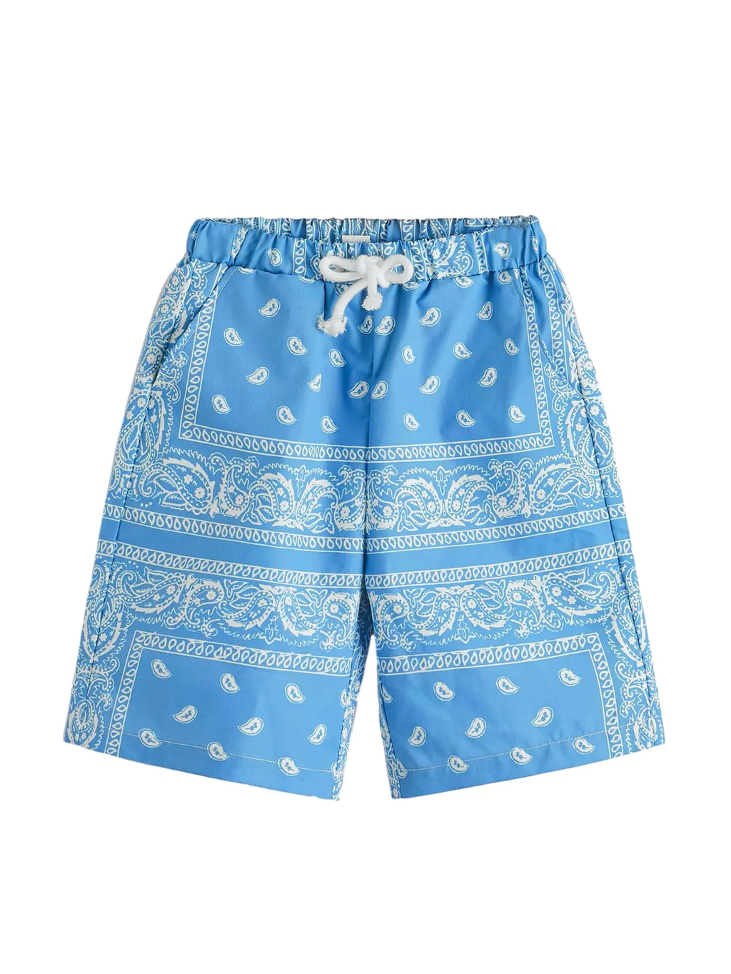 PaisleyBreeze Men’s Drawstring  Shorts