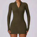 ZipSleek™ Tight-Fit Zippered Sports Dress
