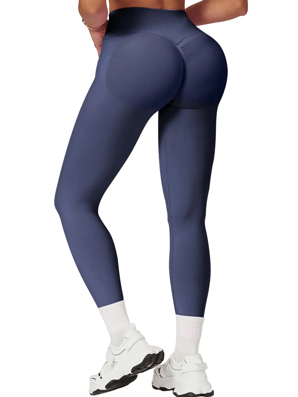 V-Sculpt™ Hidden Scrunch Seamless Mid-Waist Leggings