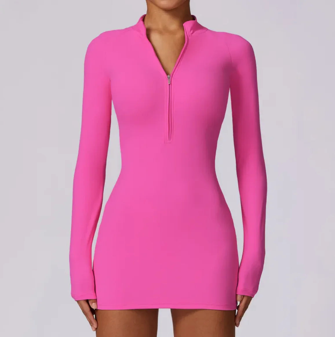 ZipSleek™ Tight-Fit Zippered Sports Dress