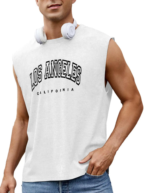 CaliCore™ “Los Angeles” Men’s Graphic Cotton Tank Top