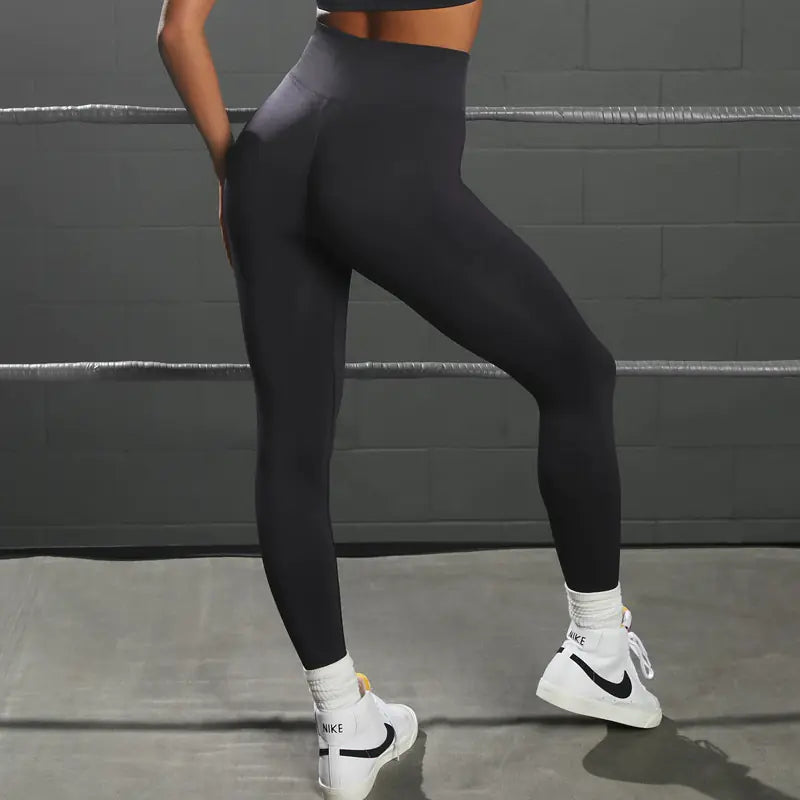 Seamless Knitted Sports Underwear Set – Supportive, Sculpting & Effortless