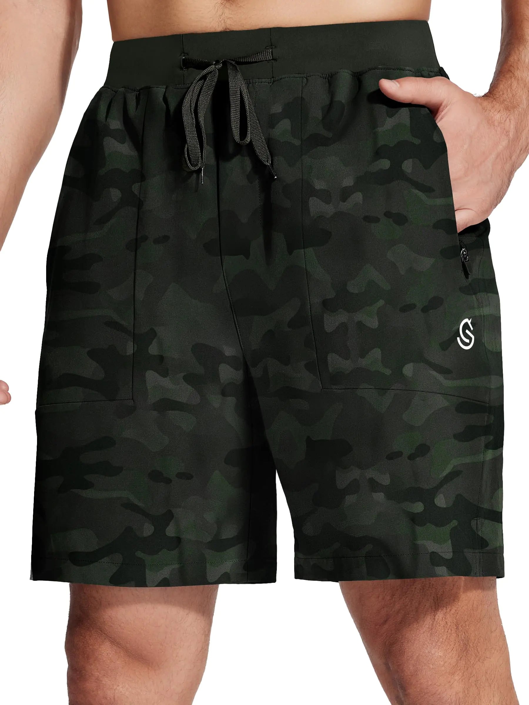 ISEEGZ AeroFlow Men’s Performance Athletic Shorts