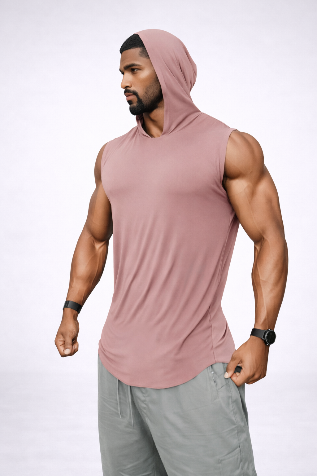 IronEdge Men’s Hooded Muscle Tank