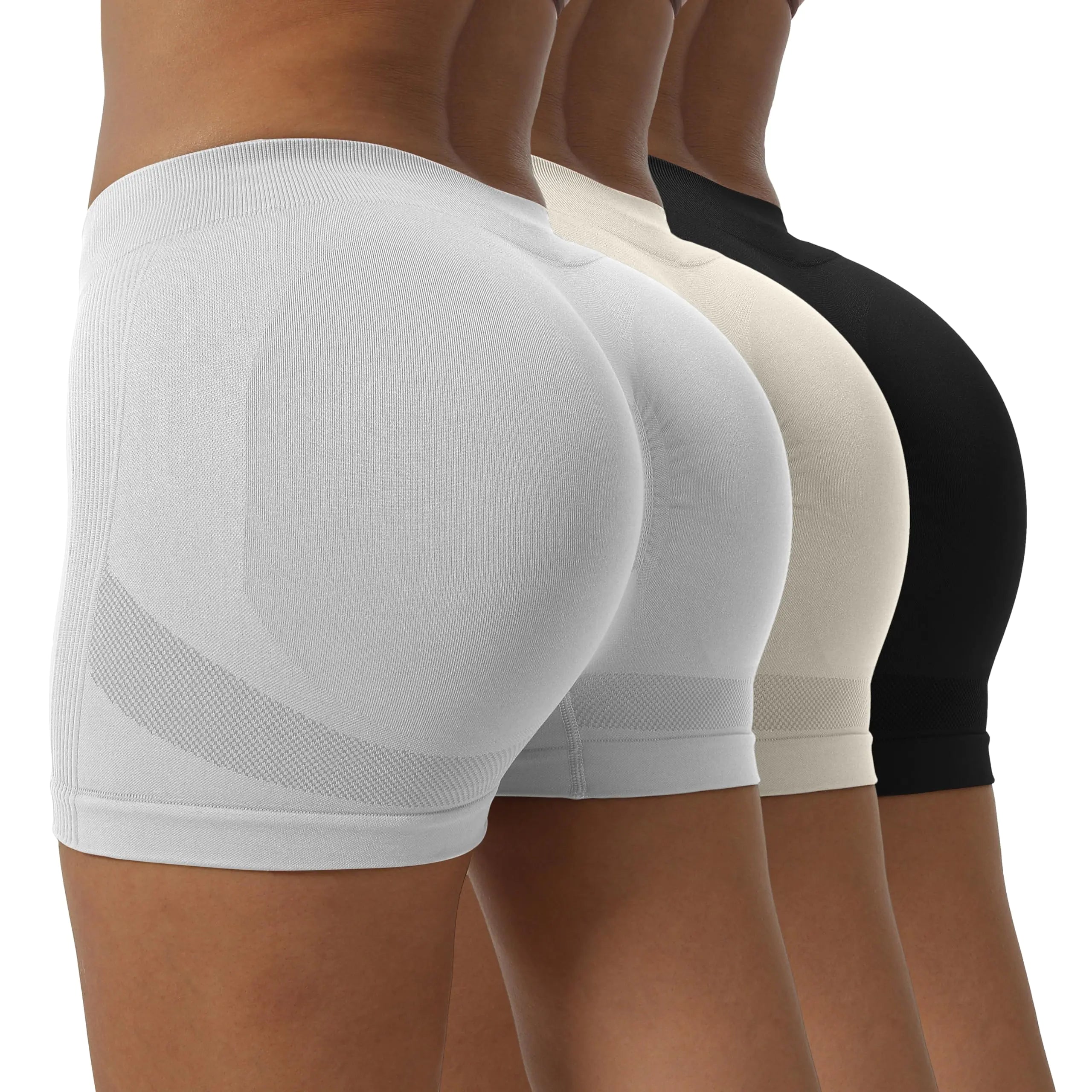 Seamless Butt-Lifting Biker Shorts – Sculpting, Soft & Everyday Ready