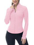 MoveEase™ Slim-Fit Zip-Up Athletic Jacket with Multi Pockets