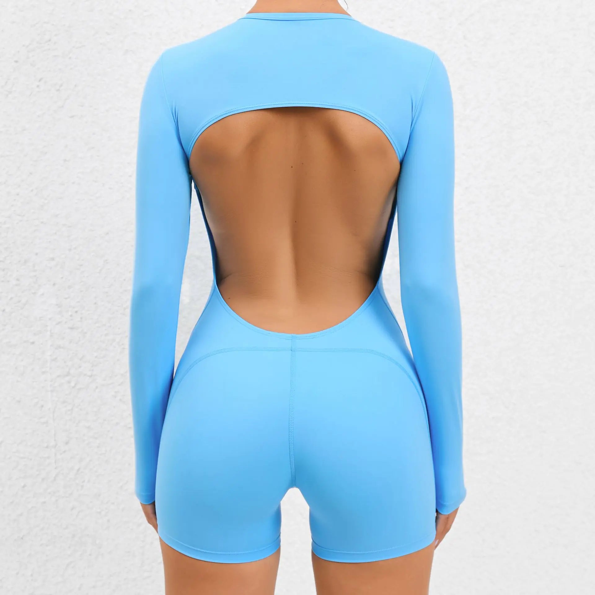 Backless High-Elastic Yoga Bodysuit