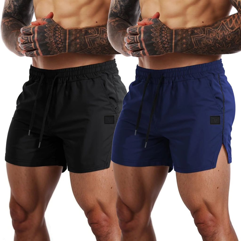 StrideX Men’s 3” Quick-Dry Performance Running Shorts
